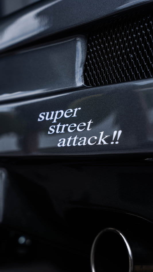 Super Street Attack!! Die-Cut